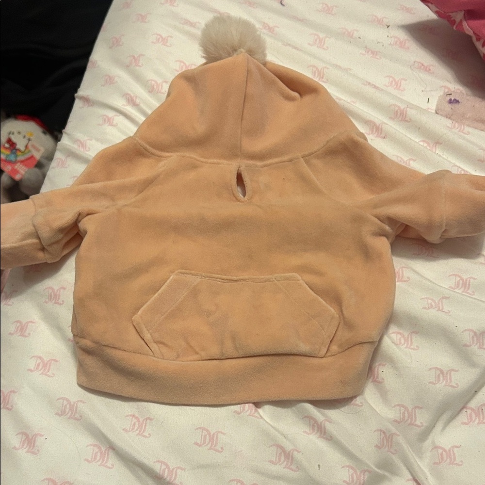 Express Light Peach Blouse XS